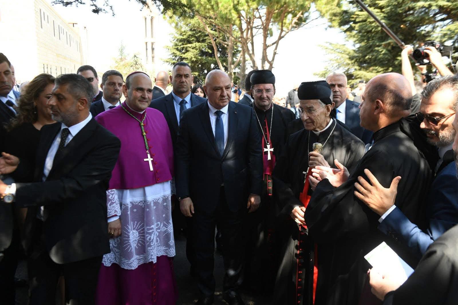 الراعي لرئيس الجمهورية نصلي ليسدد الله خطاكم