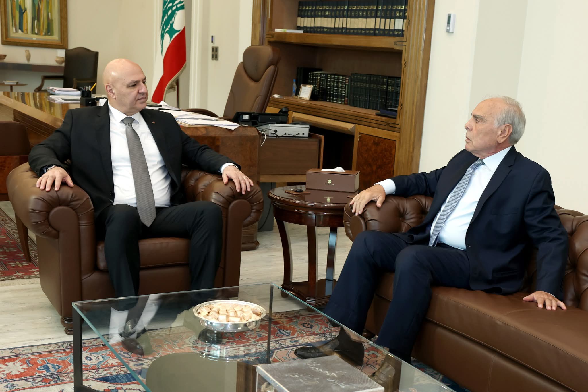 رحمة بعد لقائه عون: نؤيد خطواته