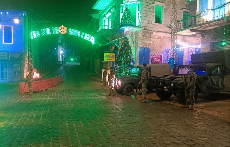 تنفيذ تدابير أمنية استثنائية في مختلف المناطق اللبنانية بمناسبة عيدي الميلاد المجيد ورأس السنة الميلادية