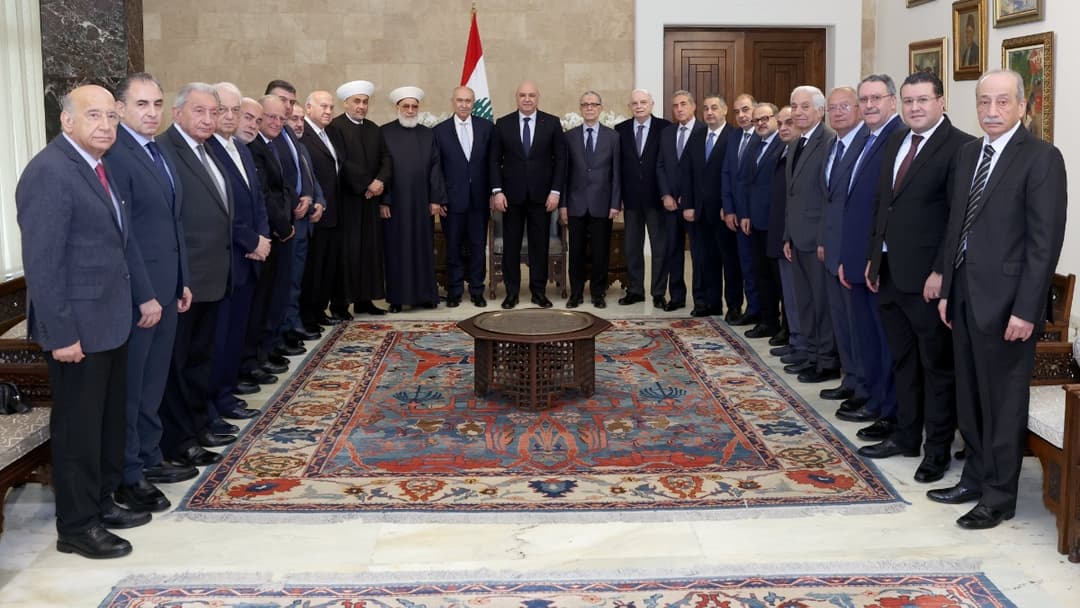 عون بعد استقبال وفود : لن أسمح بحصول فتنة