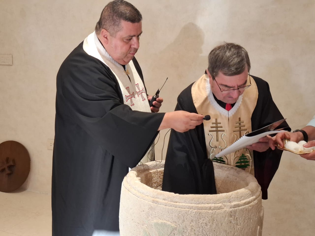 خيرالله في افتتاح بيت المعمودية في سمارجبيل: بالعودة الى الجذور نبني مستقبلا لكنيستنا وأجيالنا